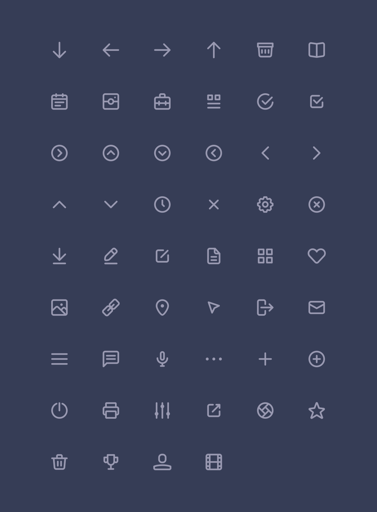 Basic UI Icons