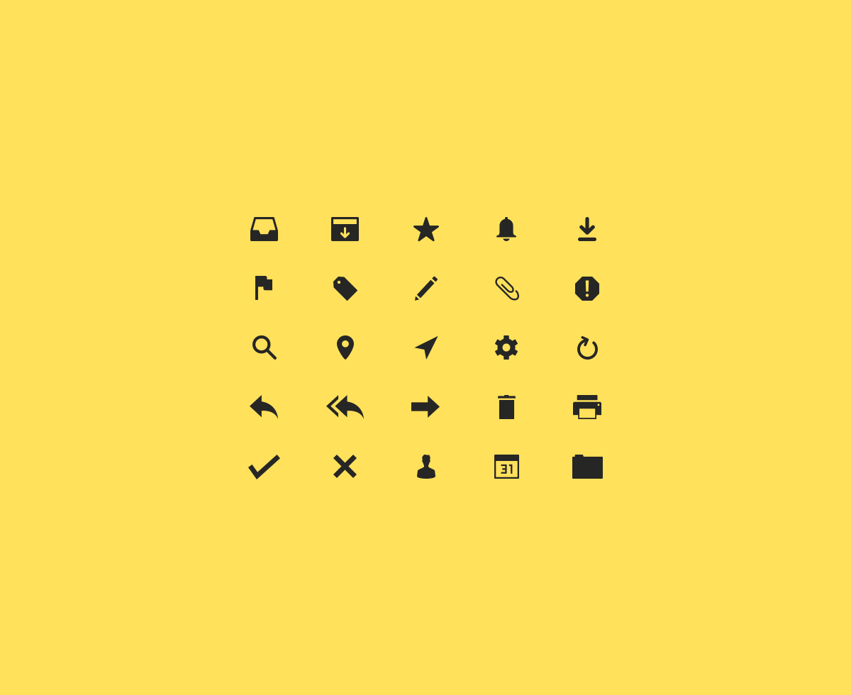 Email Icons