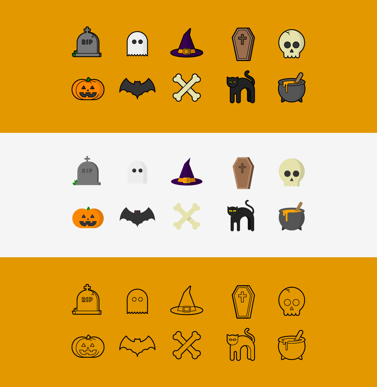 10 Free Halloween Icons