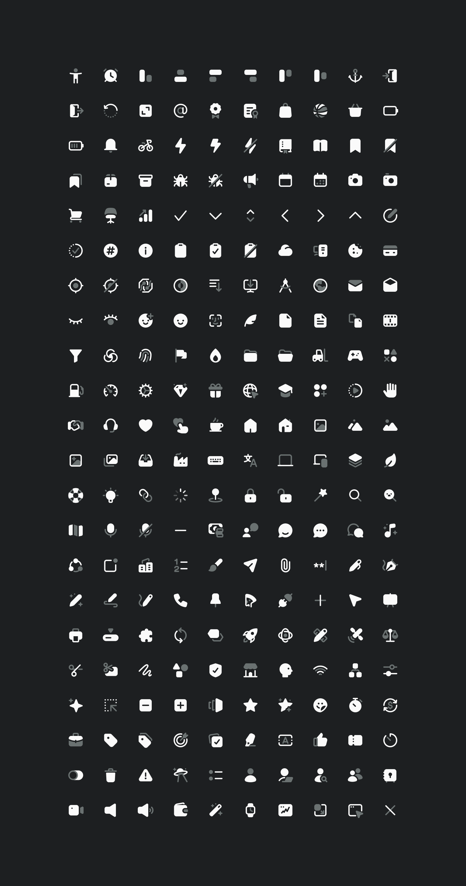 Nucleo Essential Icons