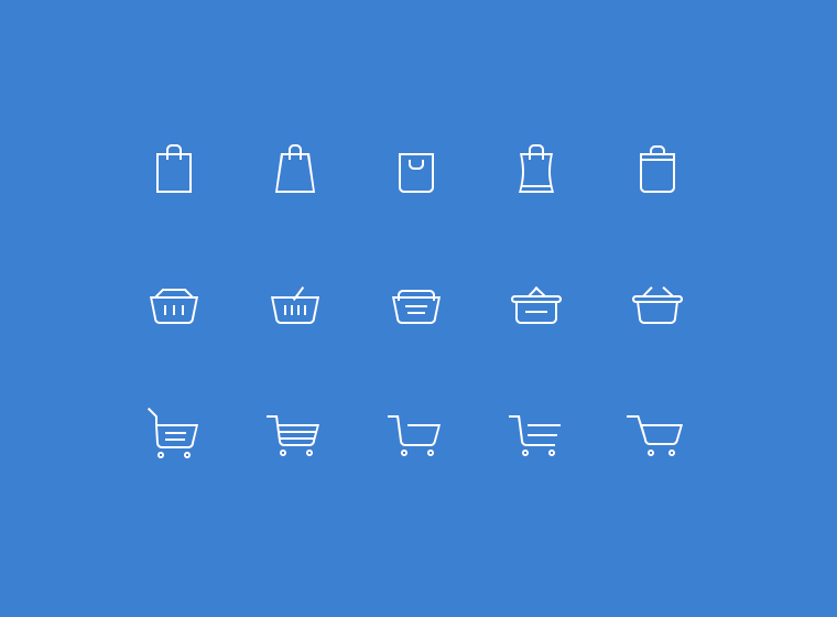 Shopping Cart Icons