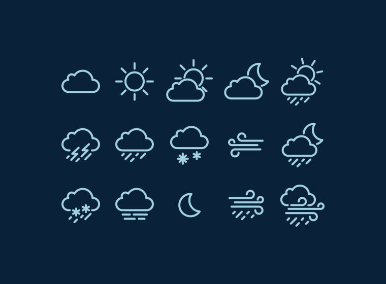 Weather Vector Icons